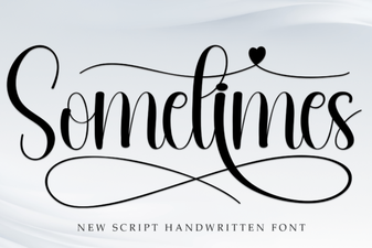 Sometimes Font: Creative Typography for Unique Projects